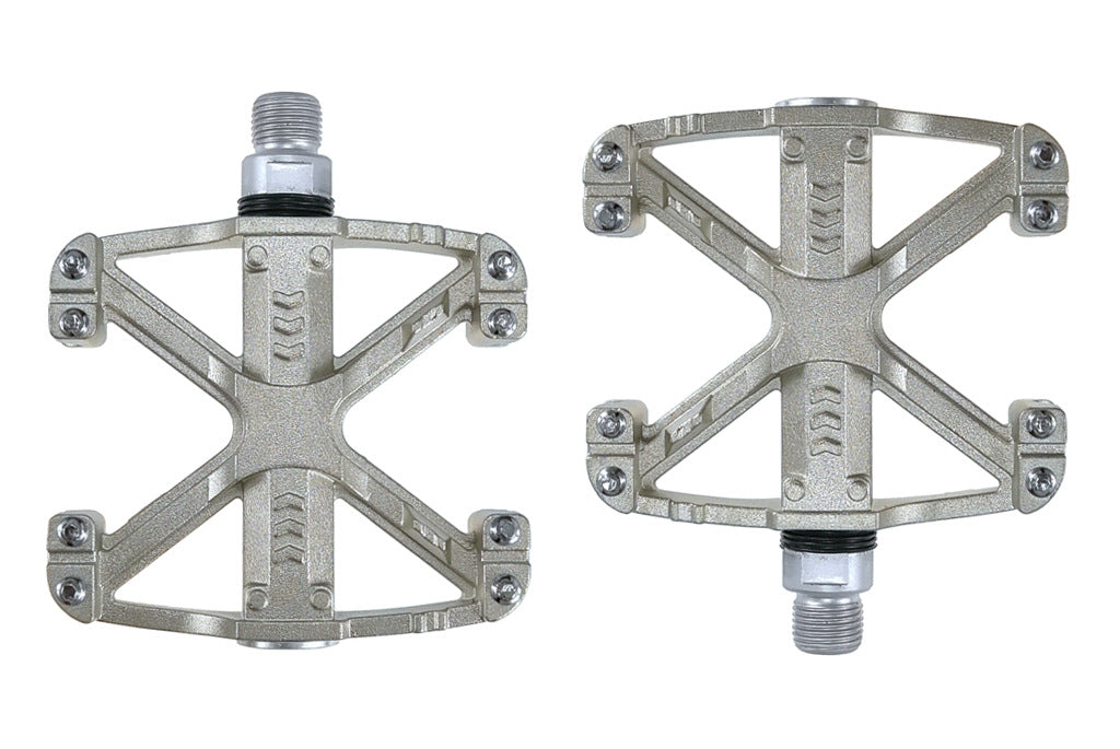 UPANBIKE 9/16" Aluminium Alloy Sealed Bearing Bicycle Pedals with Anti Slip Rivets Mountain Bike Pedals UP602 - UPANBIKE