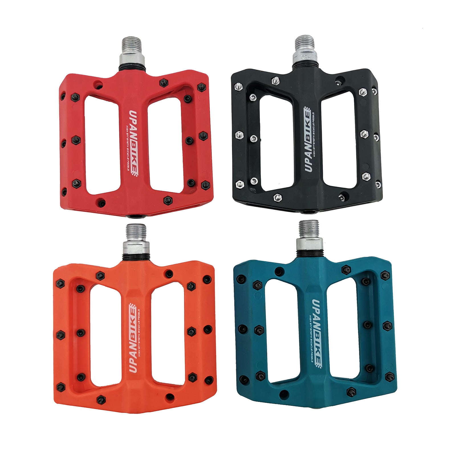 scudgood bike pedals 9/16" Sealed Bearing Bike Pedals—Upanbike Orange