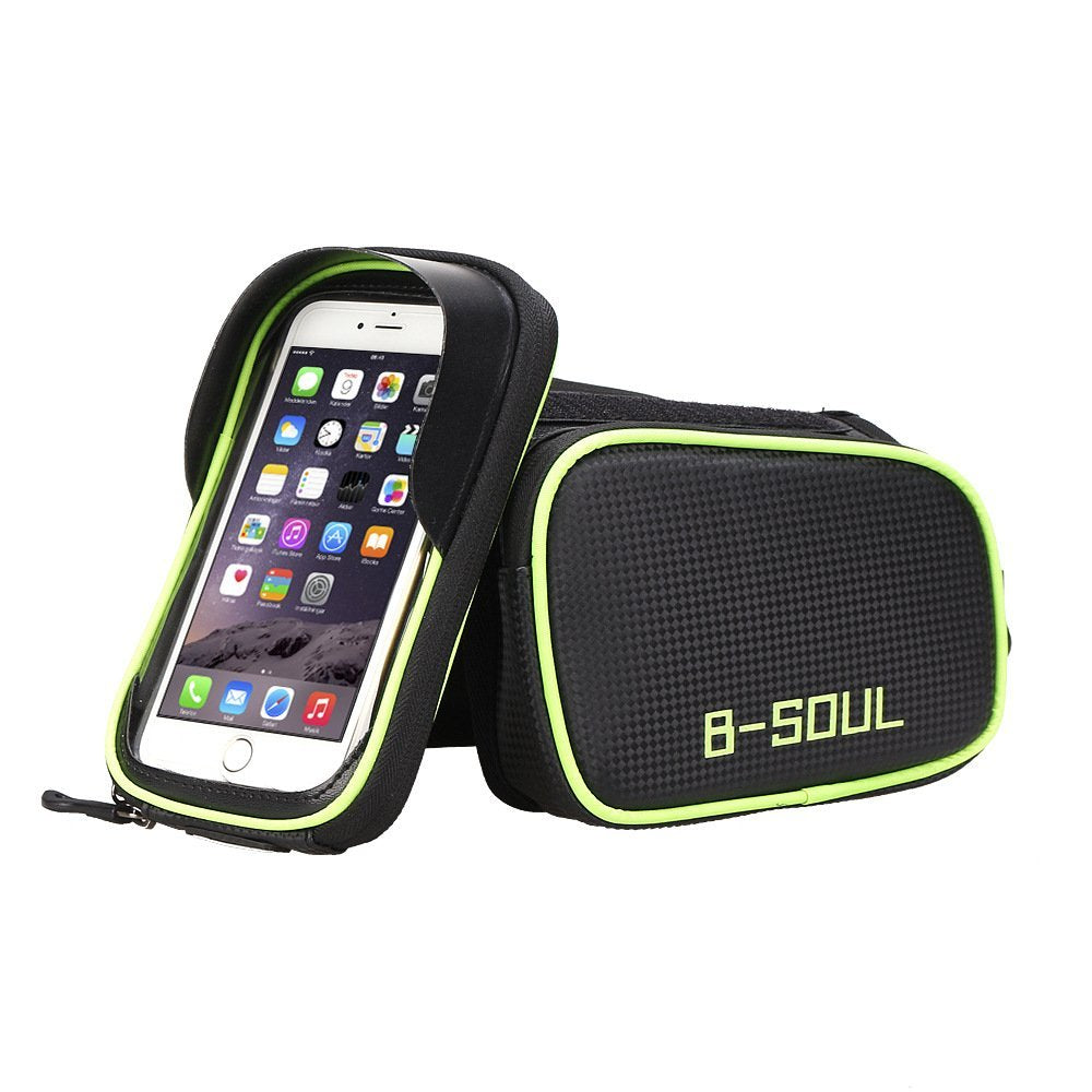 UPANBIKE Bike Handlebar Bag Frame Top Tube Touch Bag With Phone Mount Holder B712 - UPANBIKE