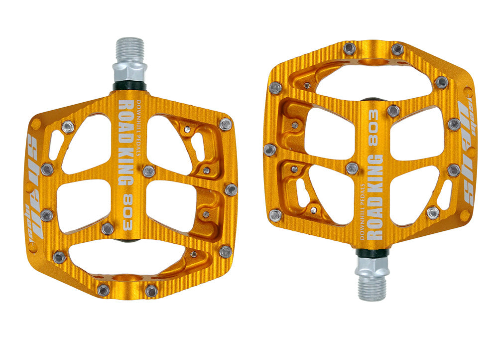 UPANBIKE 9/16" Bike Pedals Aluminum Alloy CNC Wide Flat Platform DU Sealed Ball Bearing Bicycle Pedals For MTB BMX Bike UP646 - UPANBIKE