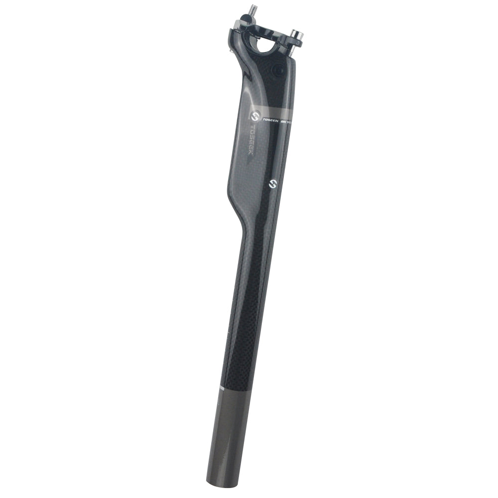 aero sattelstütze Customized Bike Seat Post 400mm Matt Glossy Black Bicycle Aero Drop S Matte / 400mm*31.6mm