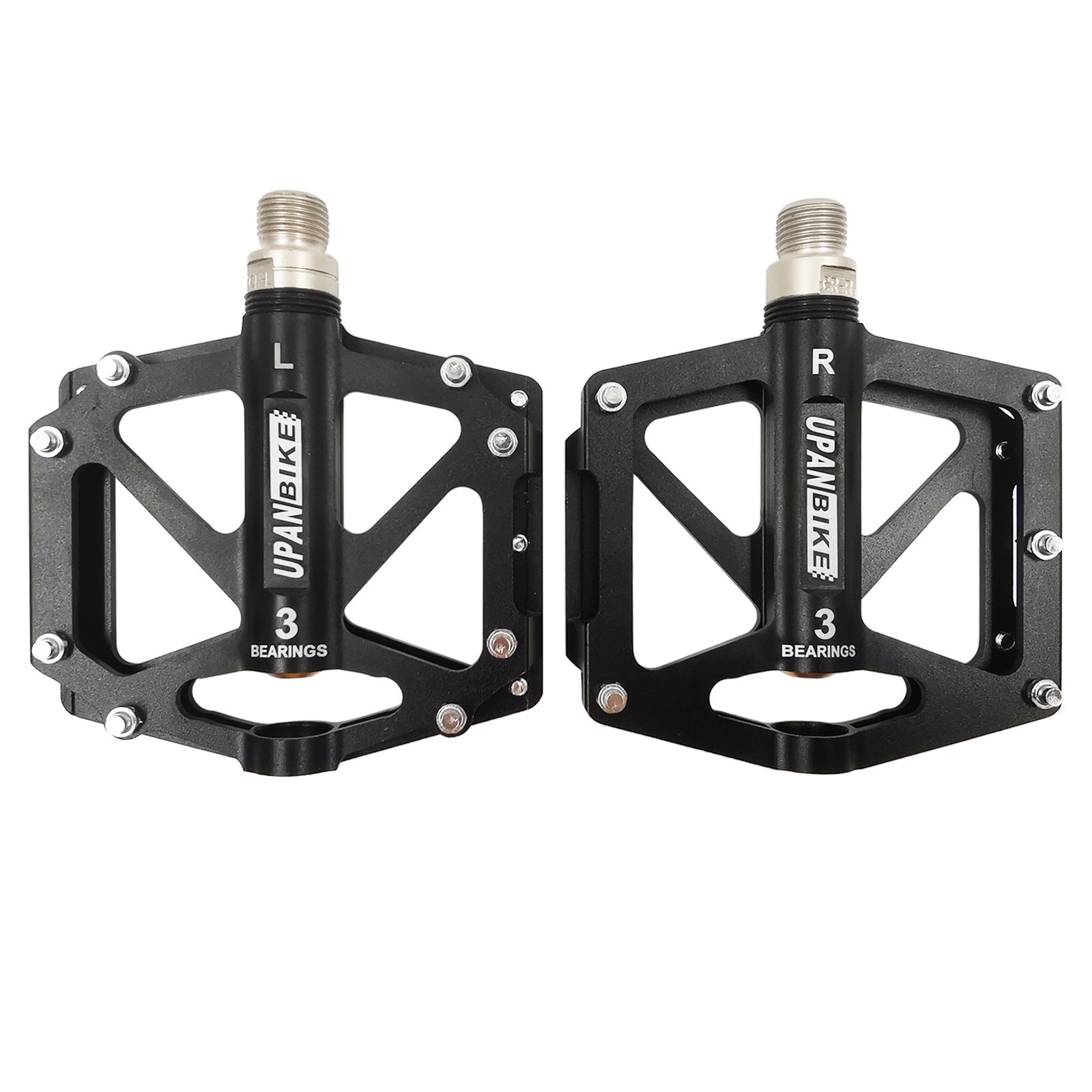 bearing for bike pedal UPANBIKE 9/16'' Triple Bearing Bike Pedals Platform(1 Pair) B608