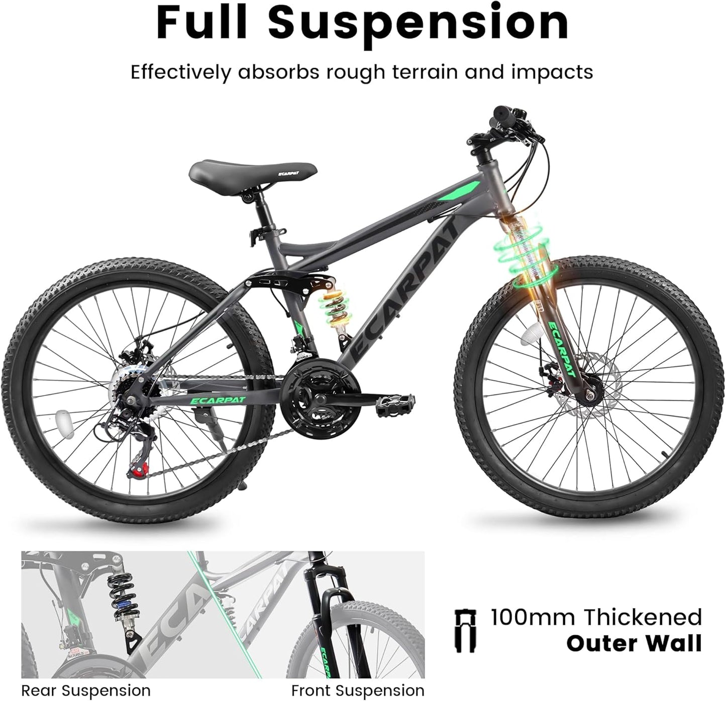 Dual Suspension Mountain Bike