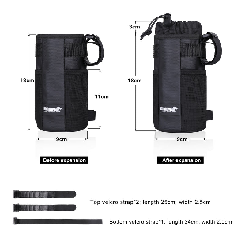 RK9100 Handlebar Water Bottle Bag