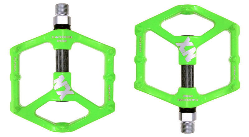 UPANBIKE MTB Road Bike 9/16" Bike Pedals Wide Flat Platform Magnesium Alloy CNC Ultralight 3 Bearing Bicycle Pedals UP658 - UPANBIKE