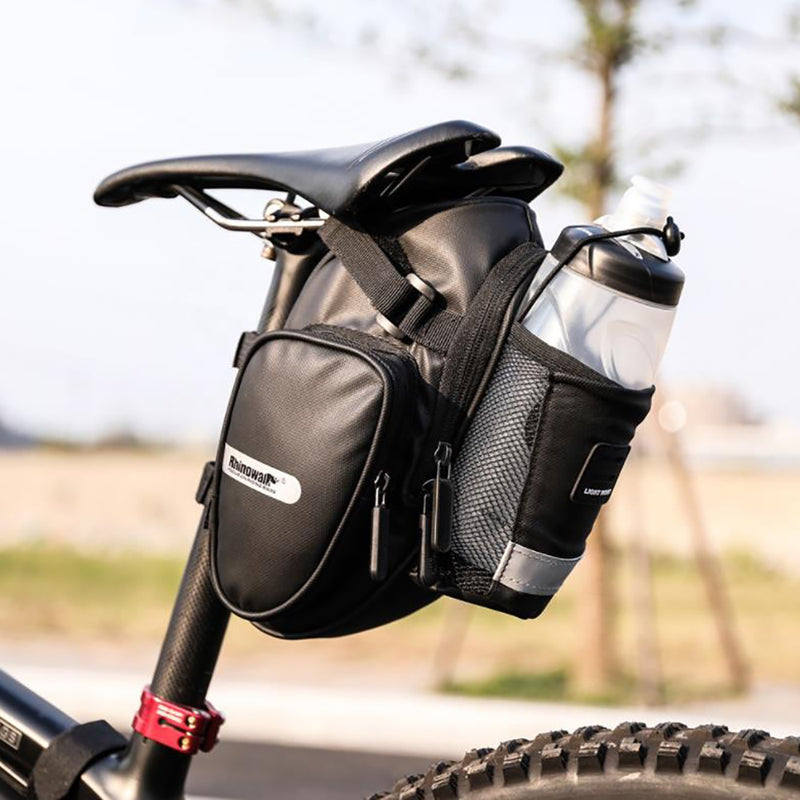 X21557 Waterproof Bike Saddle Bag With Drink Pocket