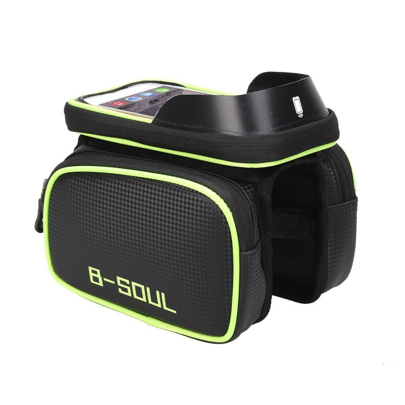 UPANBIKE Bike Handlebar Bag  Frame Top Tube Touch Bag With Phone Mount Holder B712 - UPANBIKE