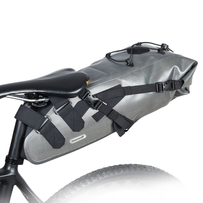 UPABIKE 10L TPU Nylon Bike Saddle Bag Wedge Rear Rack Pannier Pack B708 - UPANBIKE