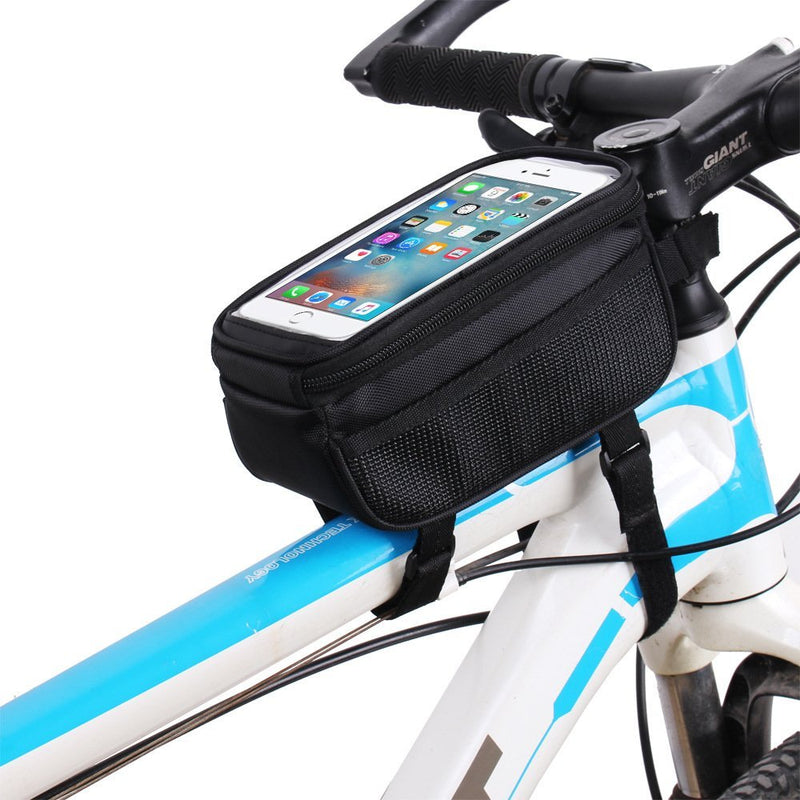 UPANBIKE Bike Front Frame Bag Single Pouch With Transparent Touch Screen B714 - UPANBIKE