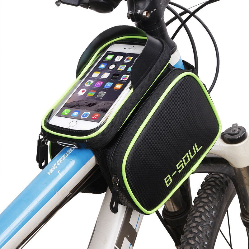 UPANBIKE Bike Handlebar Bag  Frame Top Tube Touch Bag With Phone Mount Holder B712 - UPANBIKE