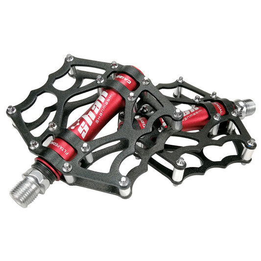 UPANBIKE Ultralight Aluminum Alloy Bike Pedals 9/16'' Spindle Flat Platform Anti-slip CNC Cycling MTB Road Bicycle Pedals B633 - UPANBIKE