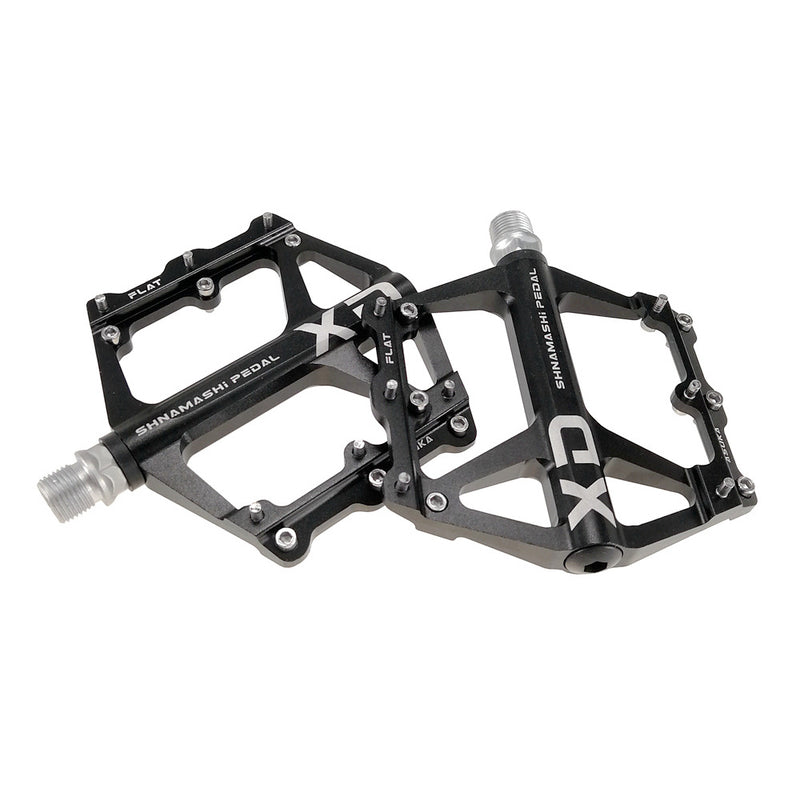 UPANBIKE 9/16 inch Bike Pedals Aluminum Alloy Wide Flat Platform For Mountain Bike Road Bicycle B623 - UPANBIKE