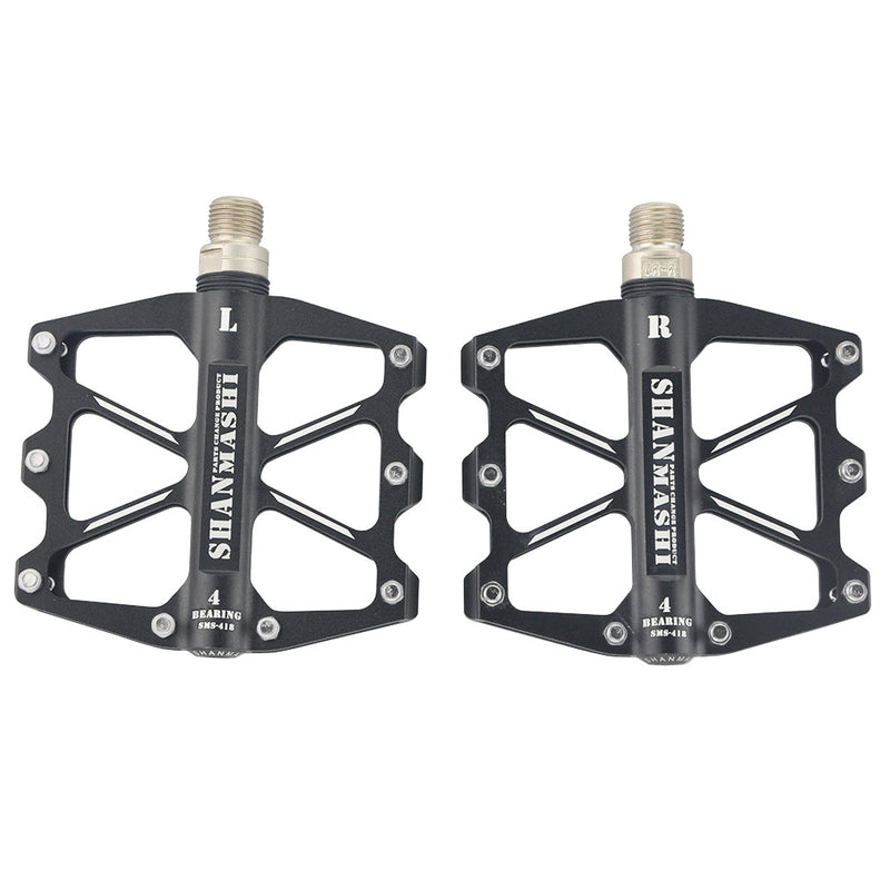 UPANBIKE 4 Sealed Bearing Pedals for Mountain Bike Road Bicycle Aluminum Flat Platform B609 - UPANBIKE